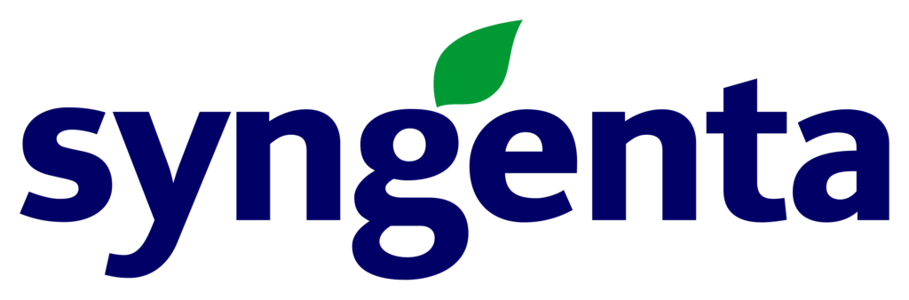 The image features the logo of renowned partner company Syngenta.