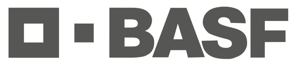 Logo of BASF, a partner and collaborating company, recognized for its contribution and involvement with the project or initiative in question.