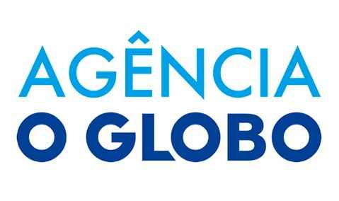 The image reveals the logo of the renowned News Portal Agência O Globo, a leader in the communications sector.